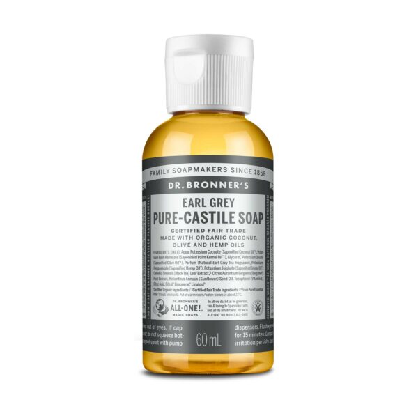 Dr. Bronner's Flüssigseife Earl Grey, 60ml