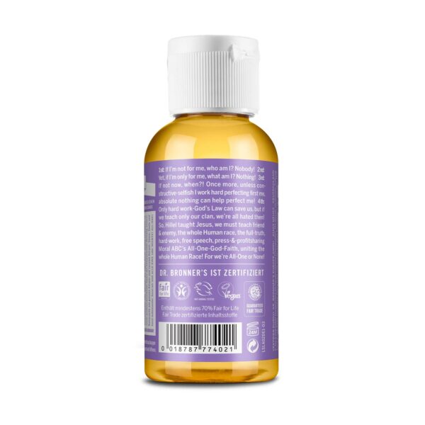 Dr. Bronner's Flüssigseife Lavendel, 60ml – Bild 3