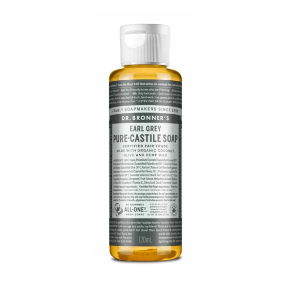 Dr. Bronner's Flüssigseife Earl Grey, 120ml