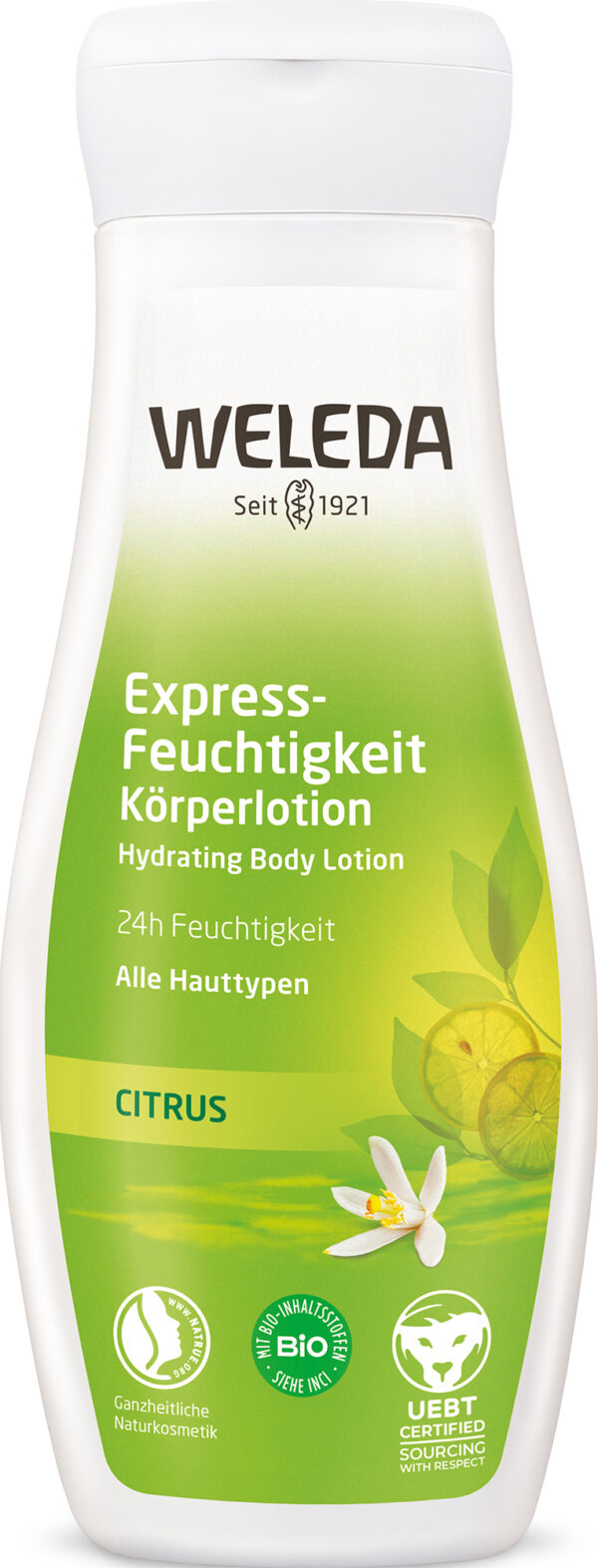 Weleda Citrus Express Feuchtigkeits Body Lotion